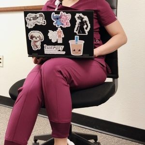 Cherokee by Infinity top and joggers set PETITE